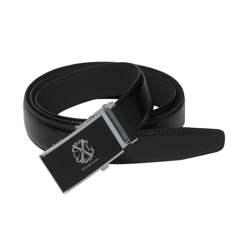  Men's designer belts Christian Lacroix belt with CXL logo signature