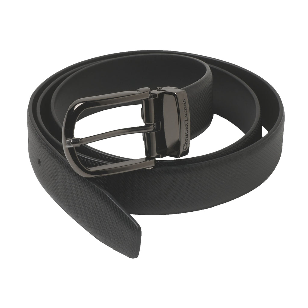 Designer gifts for him Christian Lacroix Leather Belt with gift box 